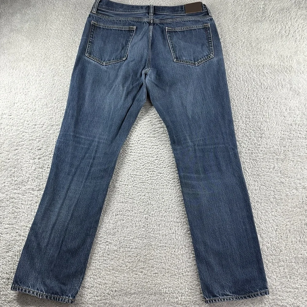 J.Crew Jeans Mens 33x32 (33x29) The‎ Sutton Pocket Fade Straight Fit Light Wash
